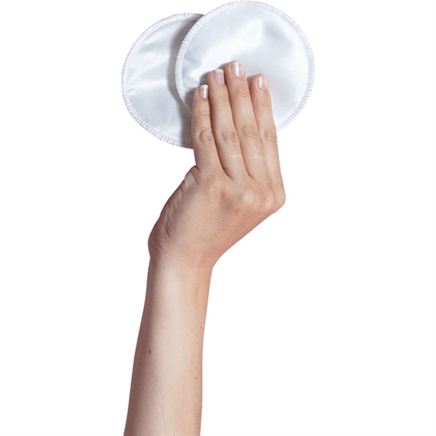 Carriwell Breast Pads Silk White 6 pcs