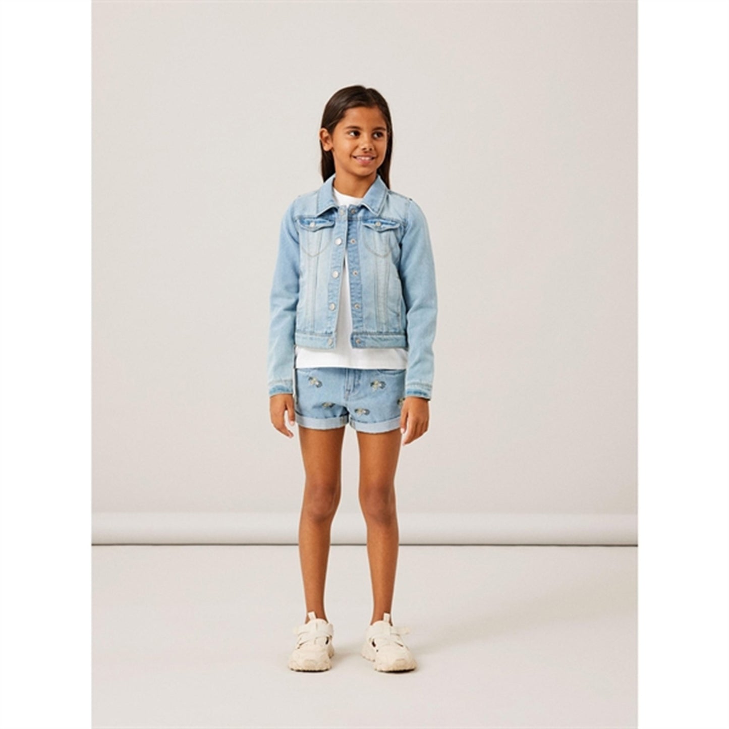 Name it Light Blue Denim Star Denim Jacket Noos