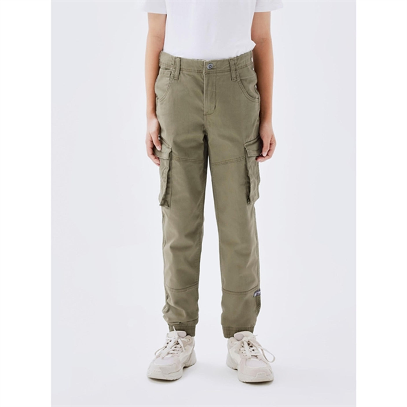Name it Deep Lichen Green Ryan Cargo Twill Pants Noos