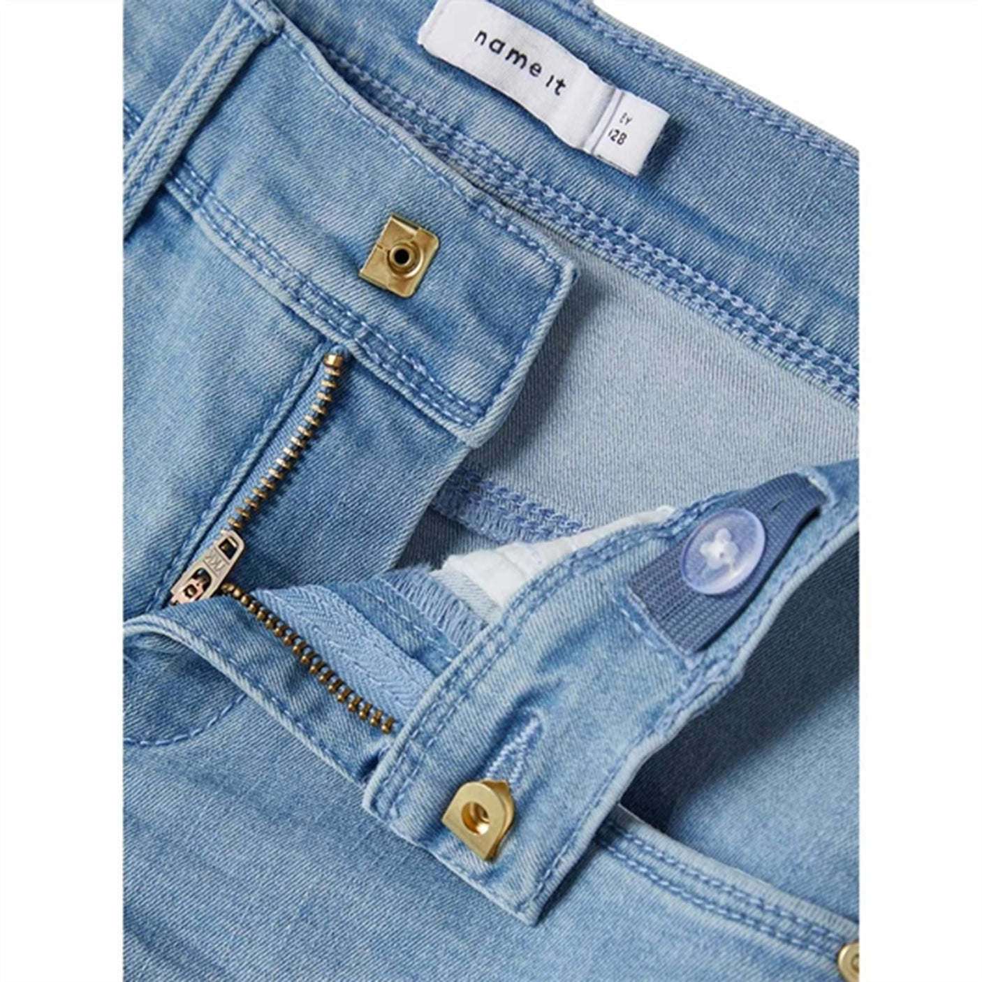 Name it Light Blue Denim Salli Slim Denim Shorts Noos