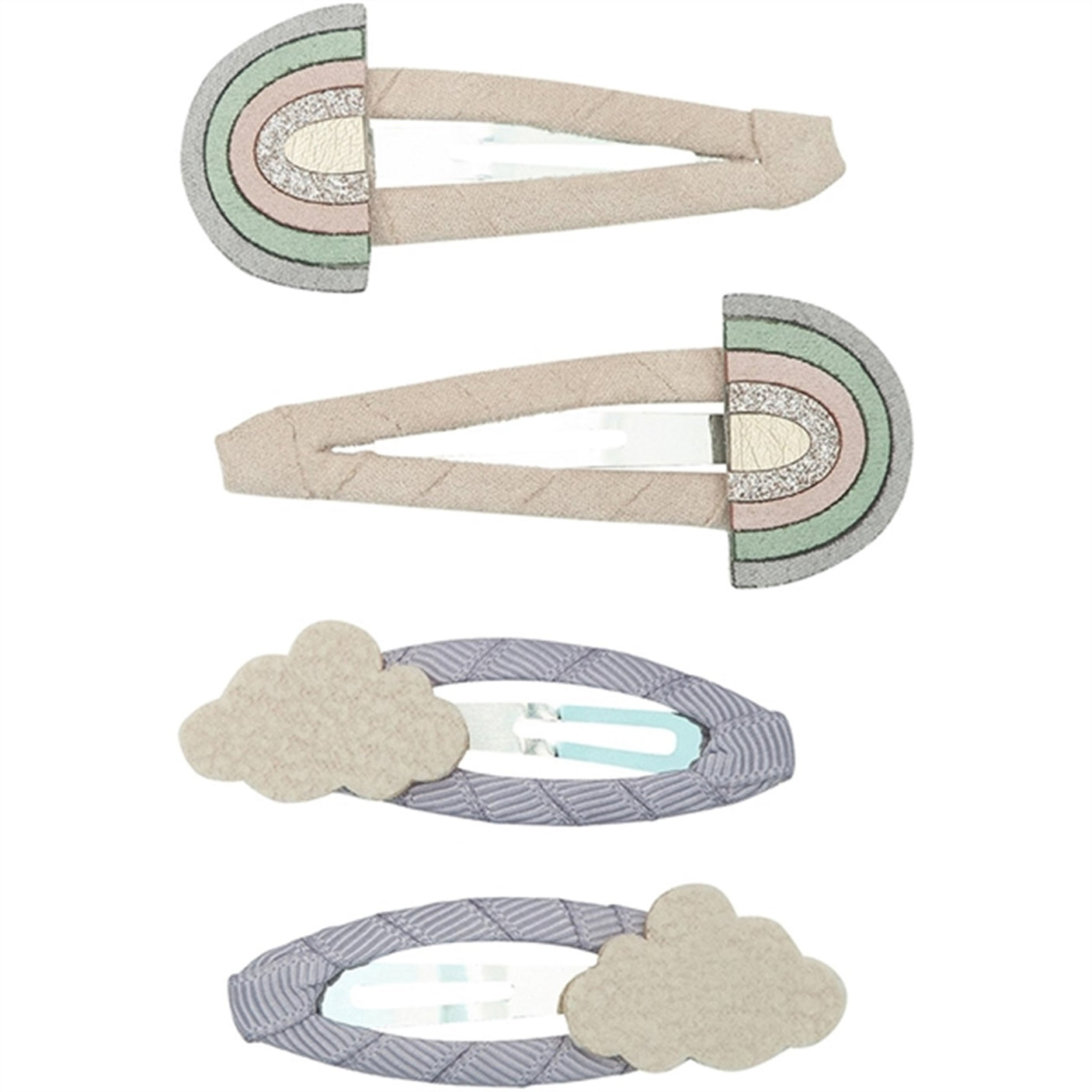 Mimi & Lula 4 Hairpins Rainbow & Cloud Dreamer