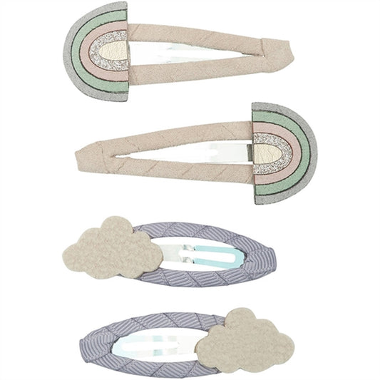 Mimi & Lula 4 Hairpins Rainbow & Cloud Dreamer