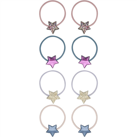 Mimi & Lula 8 Hair Ties Mini Star Ziggy
