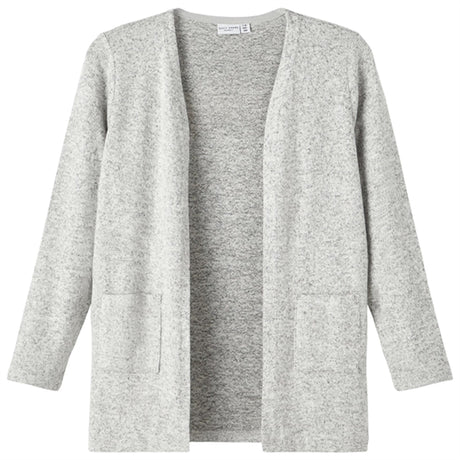 Name it Grey Melange Victi NOOS Knit Cardigan