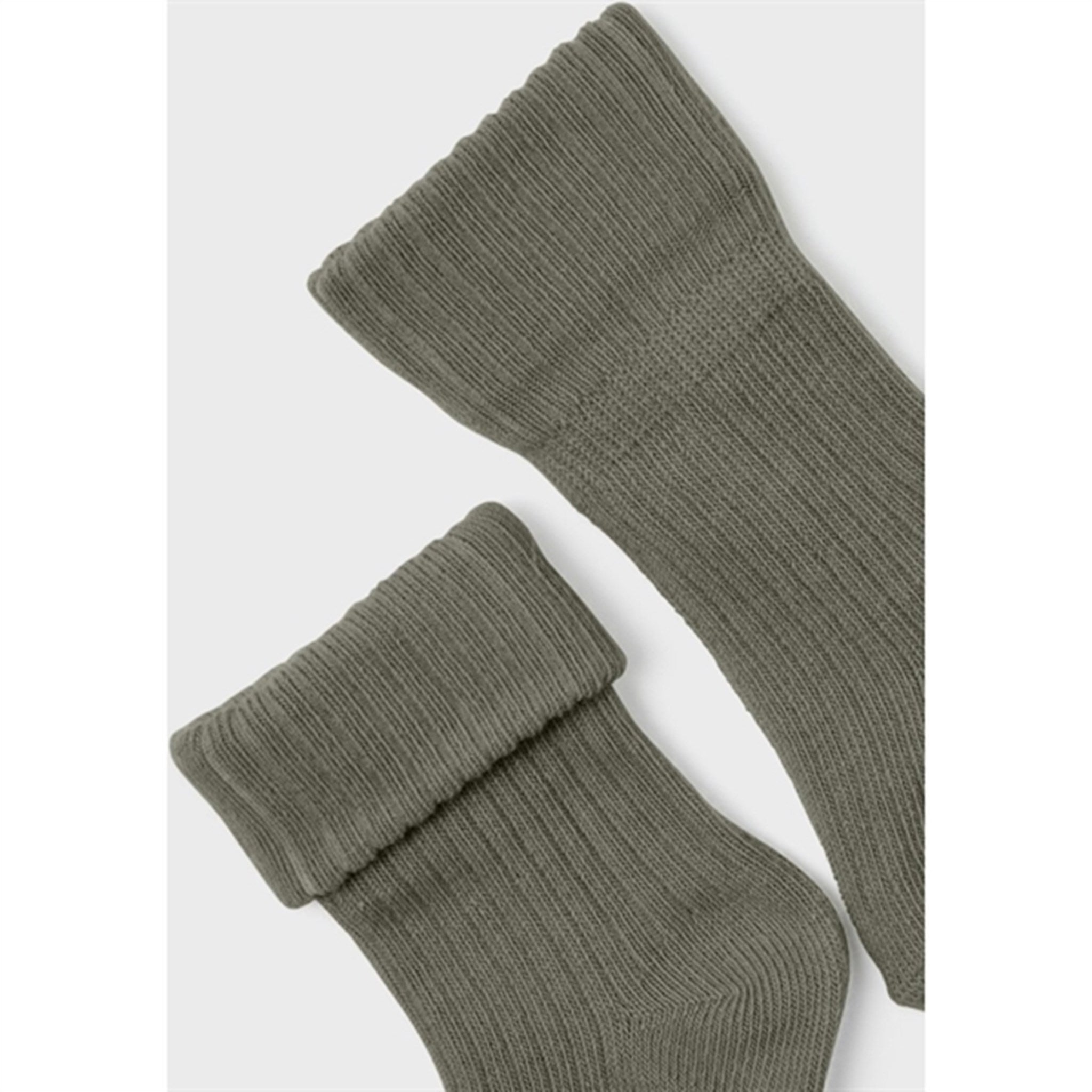Name it Dusty Olive Nobbu Socks 2