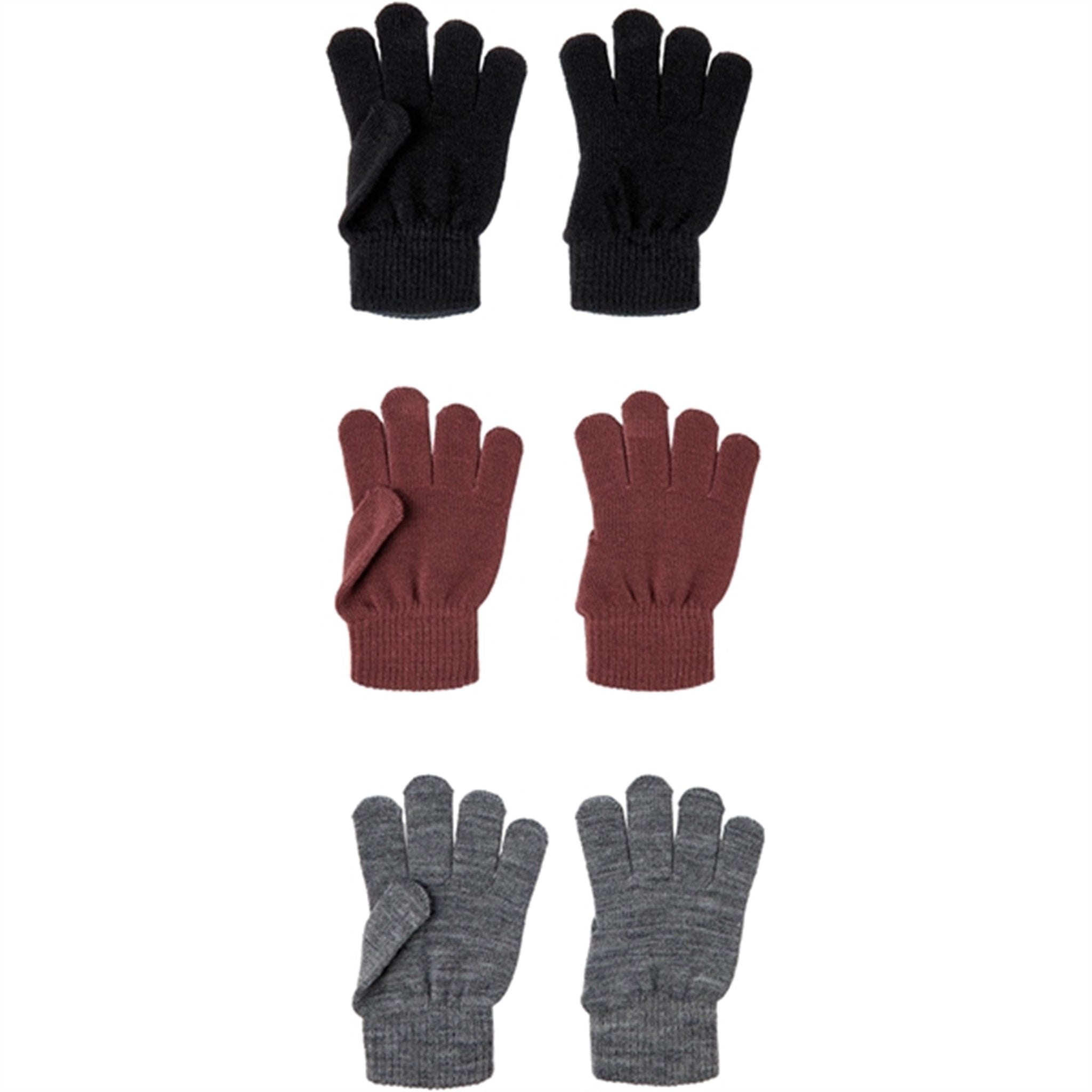 Name it Nocturne Gloves Magic 3-pack Noos