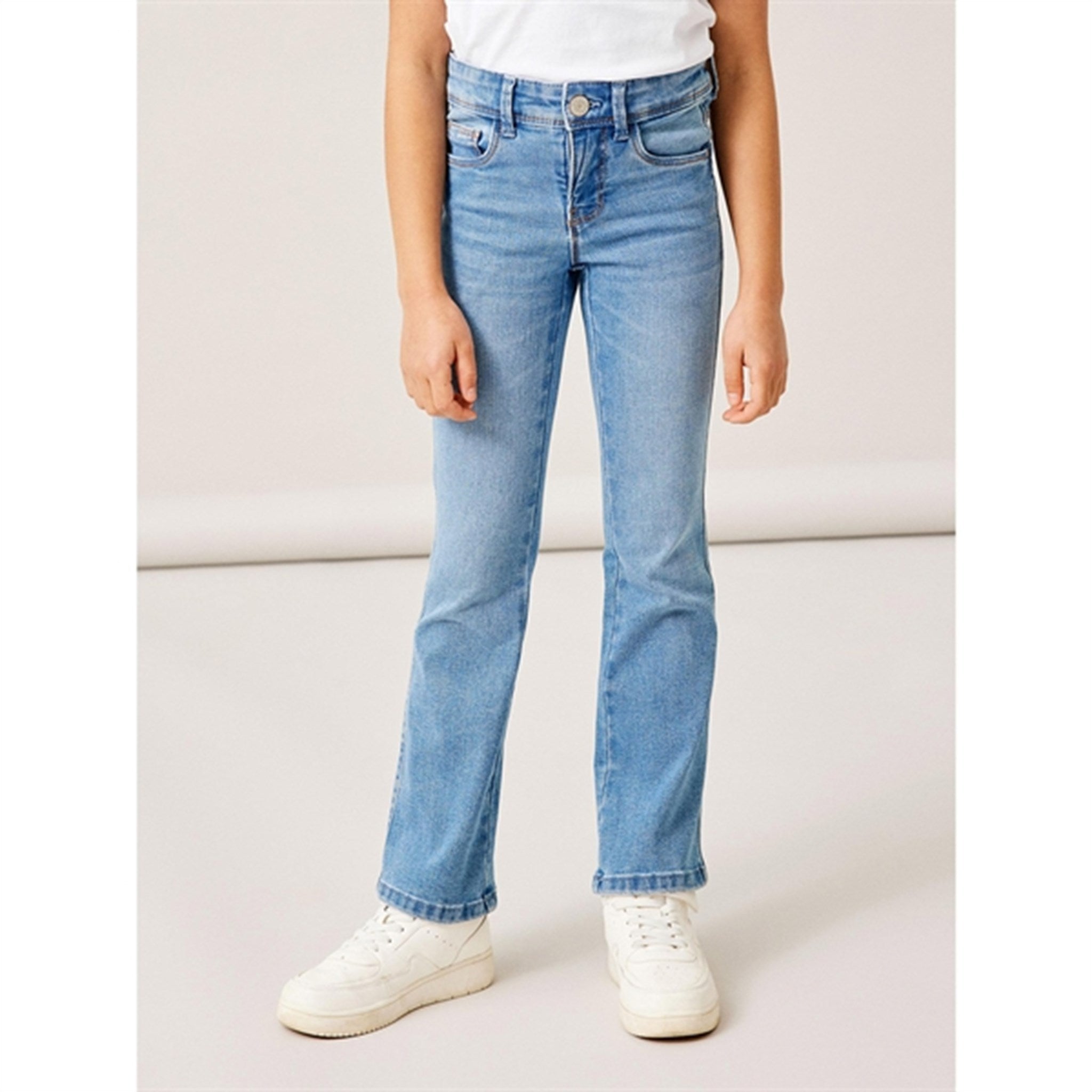 Name it Medium Blue Denim Polly Skinny Boot Jeans Noos 2