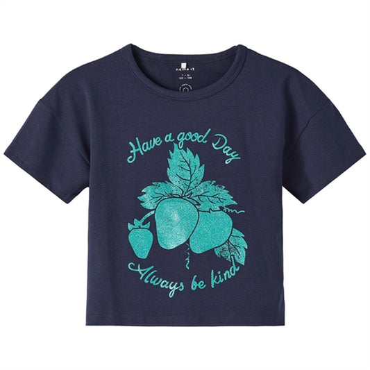 Name it Dark Sapphire Sanne Loose Blouse