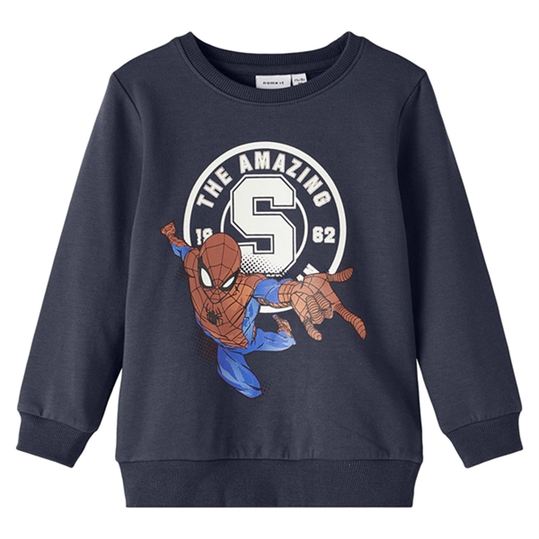 Name it Dark Sapphire Ojus Spiderman Sweatshirt