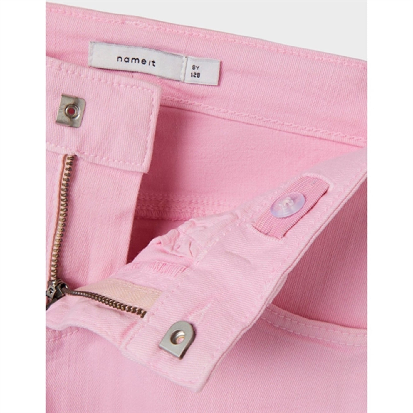 Name it Parfait Pink Rose Wide Twill Pants Noos