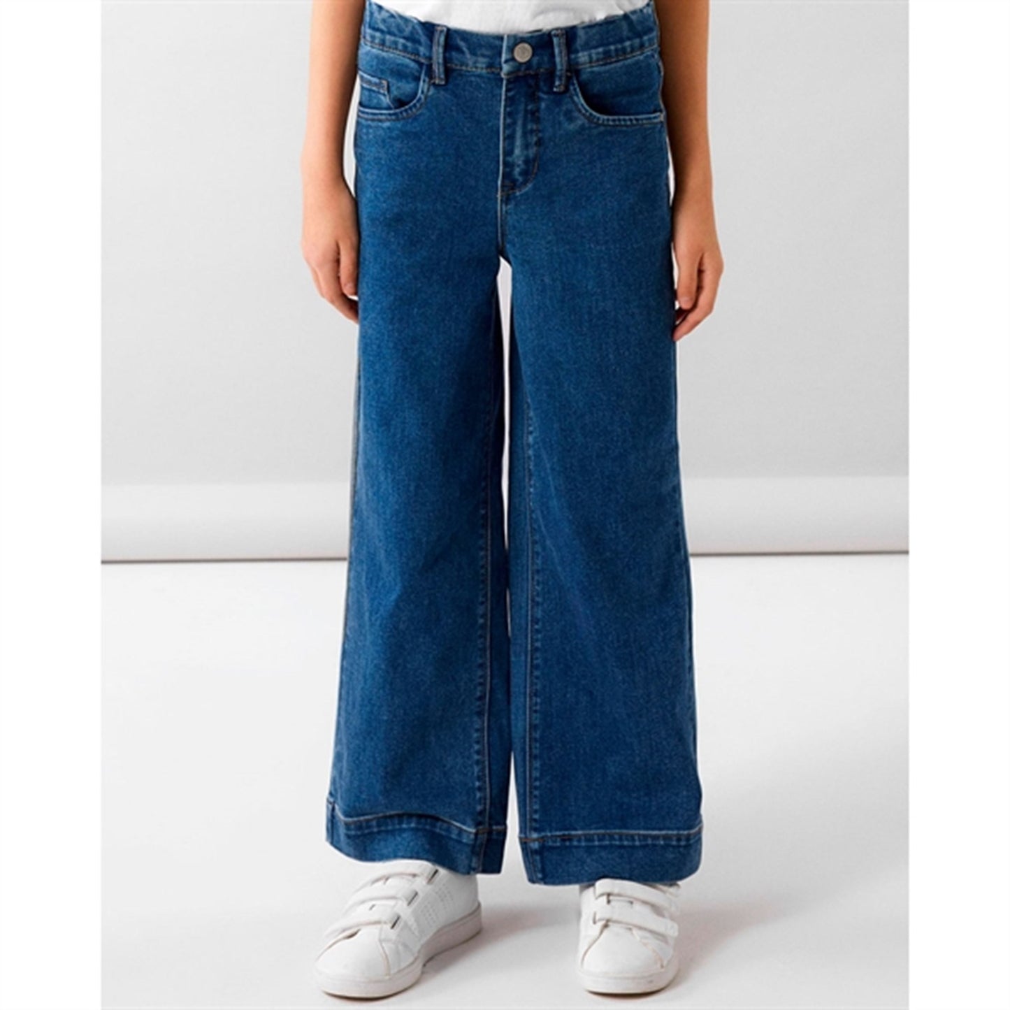 Name it Medium Blue Denim Rose Wide Jeans Noos