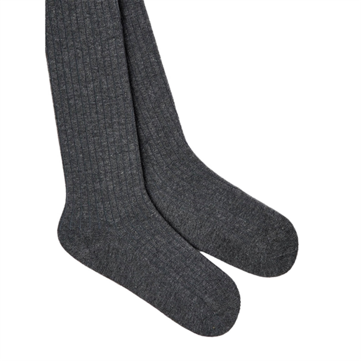 Name it Dark Grey Melange Rib Tights 2-pack Noos