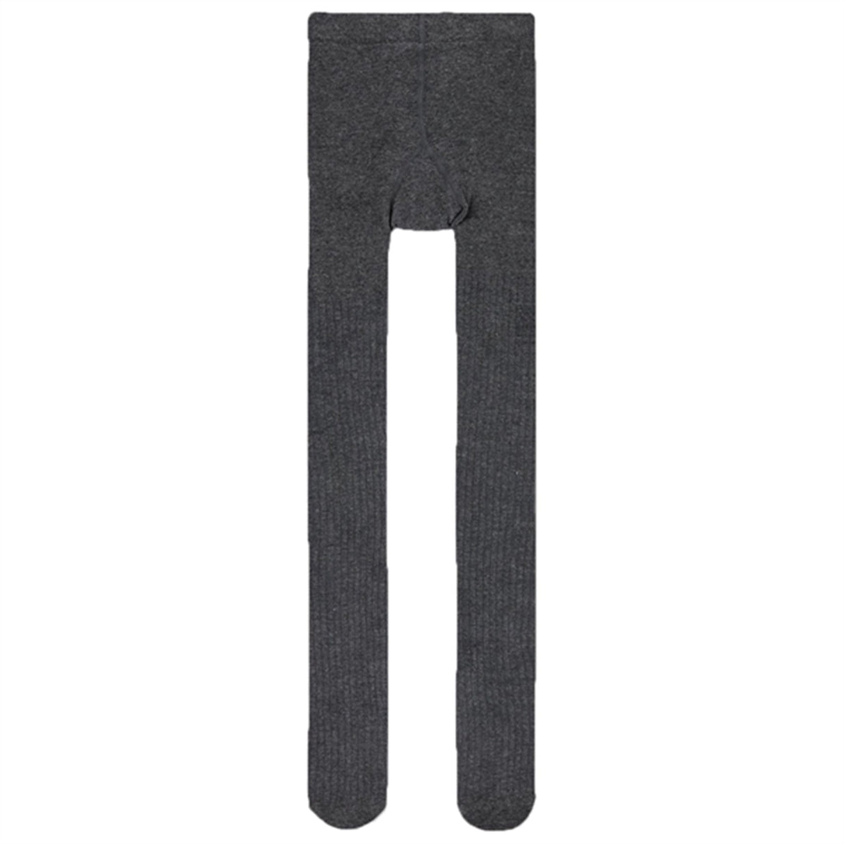 Name it Dark Grey Melange Rib Tights 2-pack Noos
