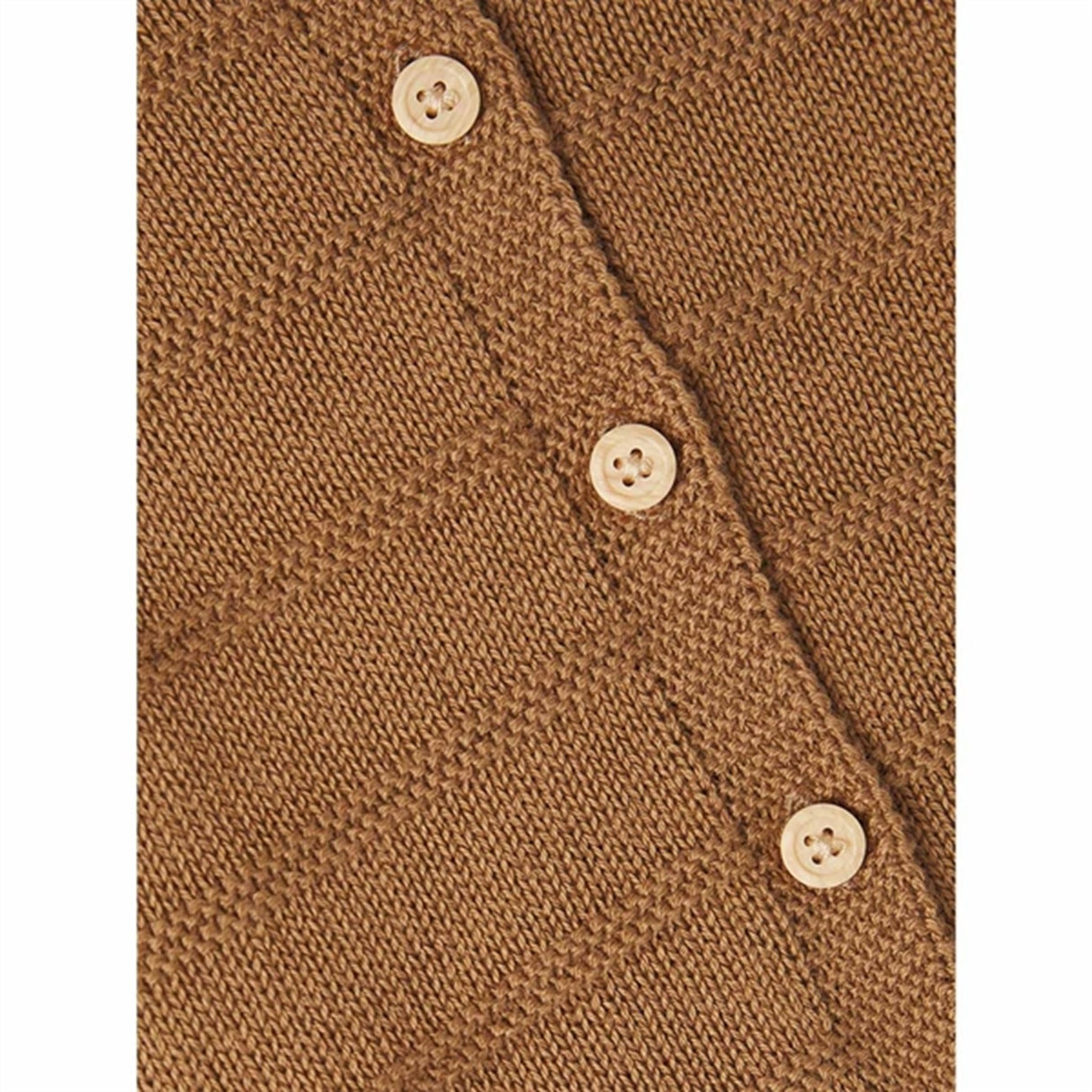 Name it Toasted Coconut Bolan Knit Cardigan