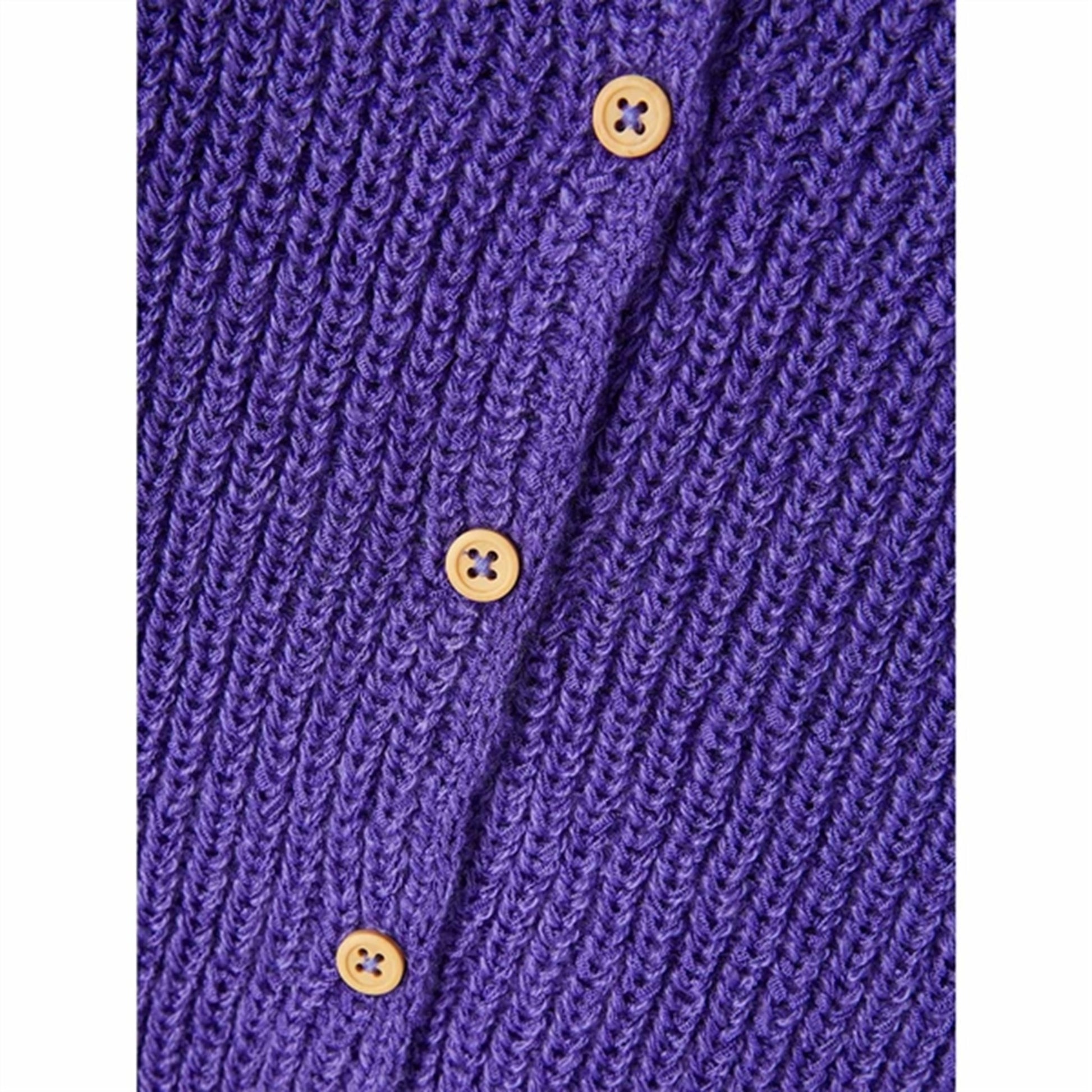 Name it Purple Corallites Besine Knit Cardigan
