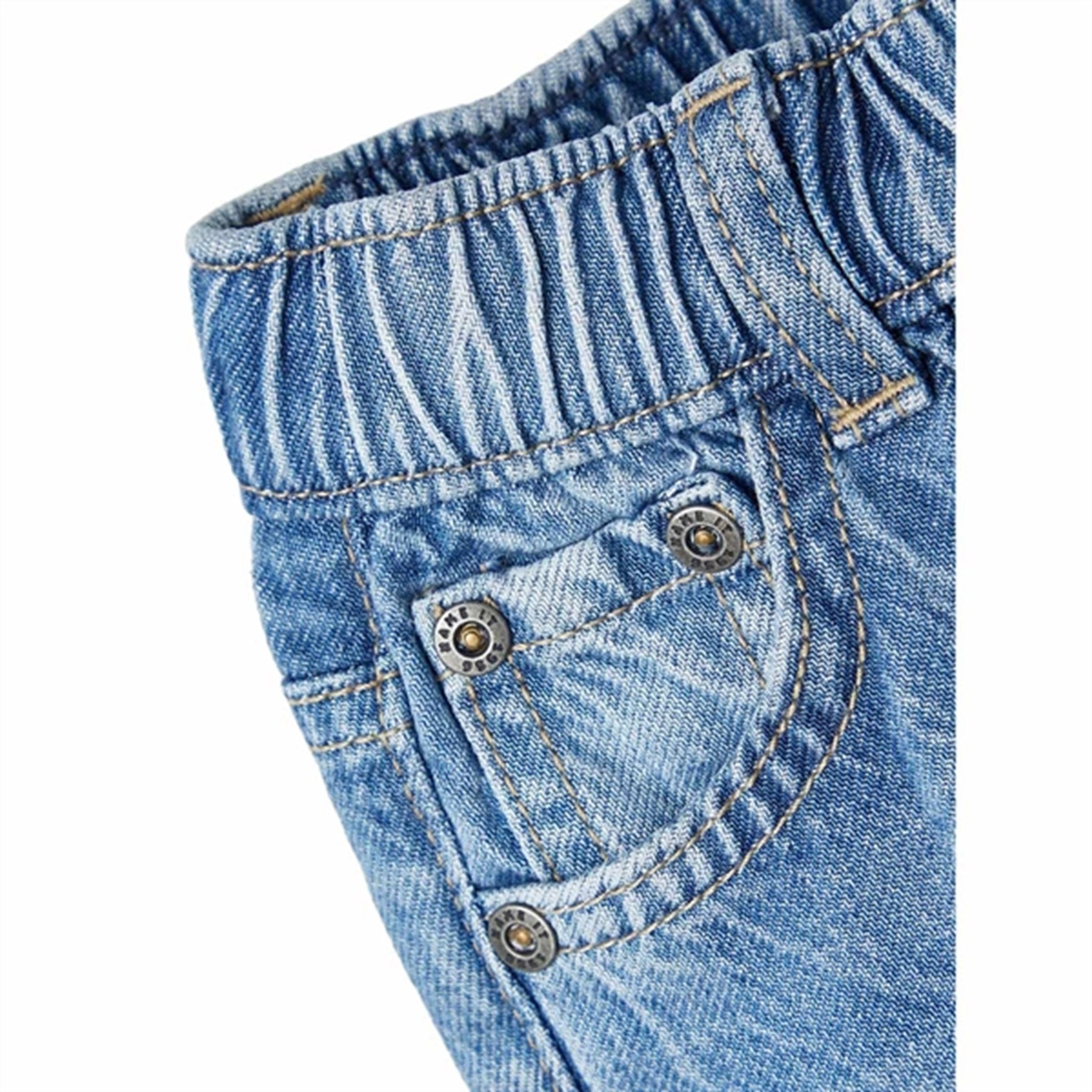 Name it Medium Blue Denim Sydney Tapered Jeans Noos 3