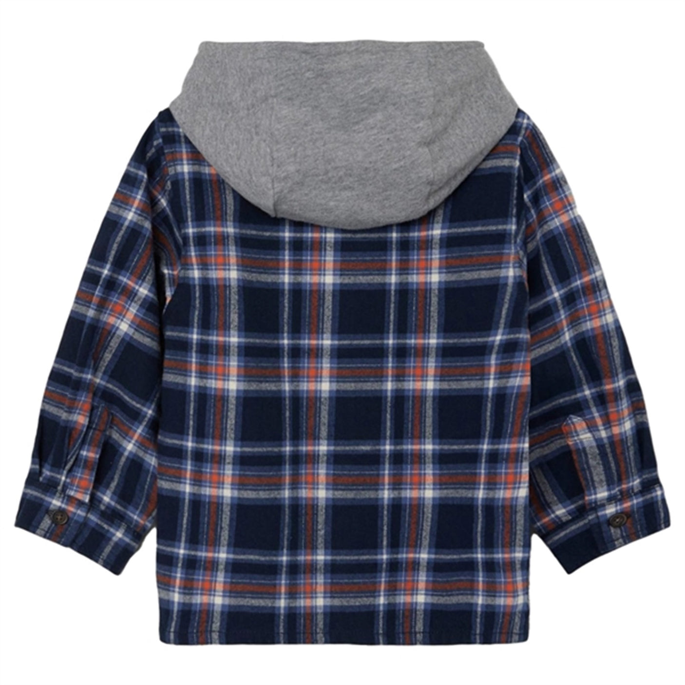 Name it Dark Sapphire Batin Shirt Blouse With Hood