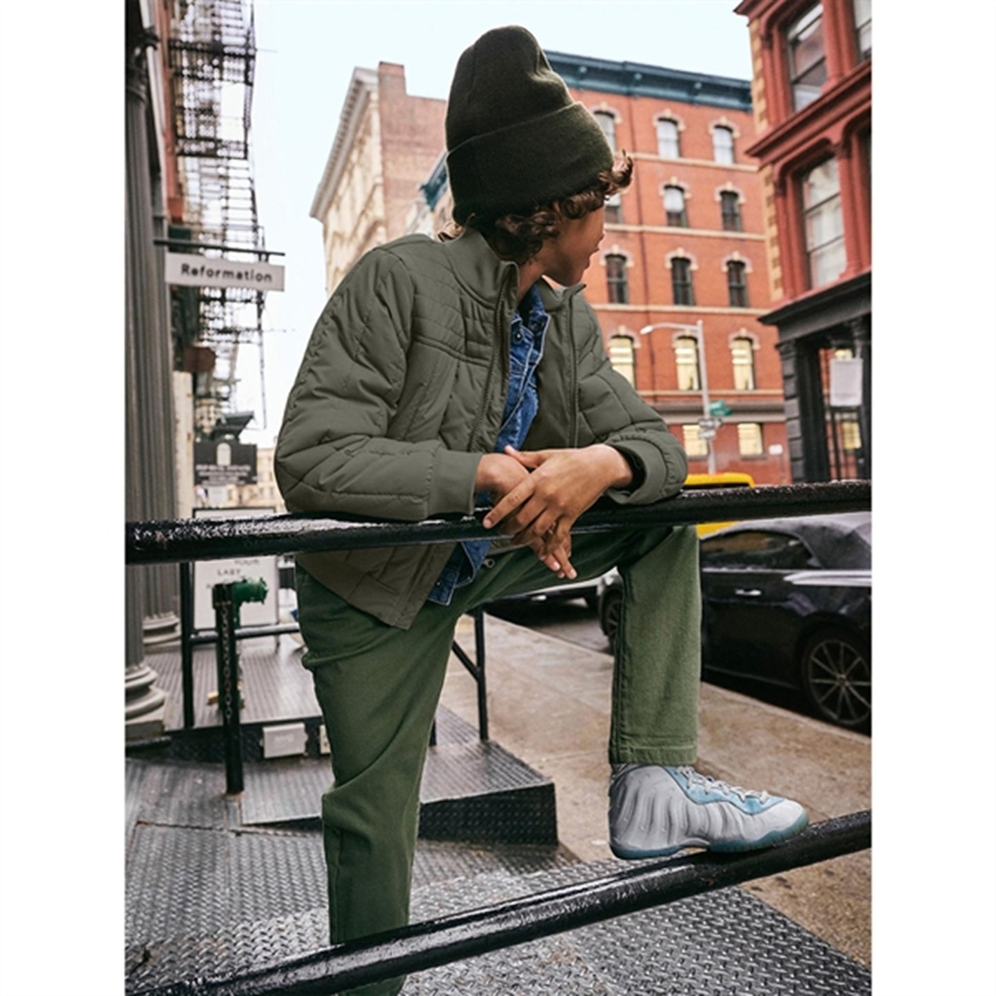 Name it Tea Leaf Mars Quilted Jacket