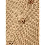 Lil' Atelier Curds & Whey Laguno Loose Knit Cardigan