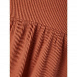 Lil' Atelier Baked Clay Raja 3/4 Sleeved Loose Dress