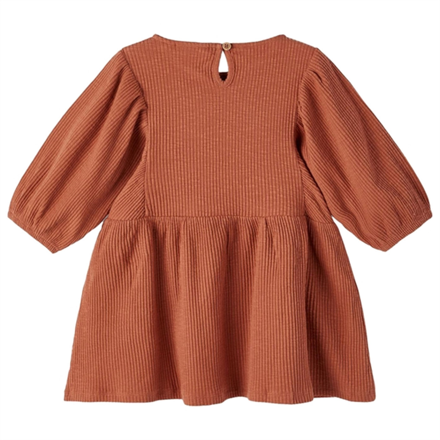 Lil' Atelier Baked Clay Raja 3/4 Sleeved Loose Dress