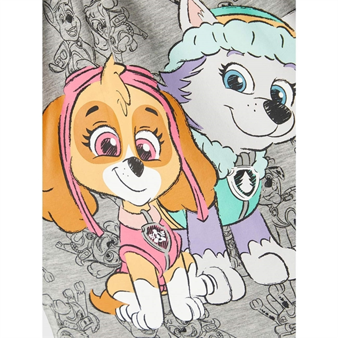 Name it Grey Melange Jam Paw Patrol Sweat Dress
