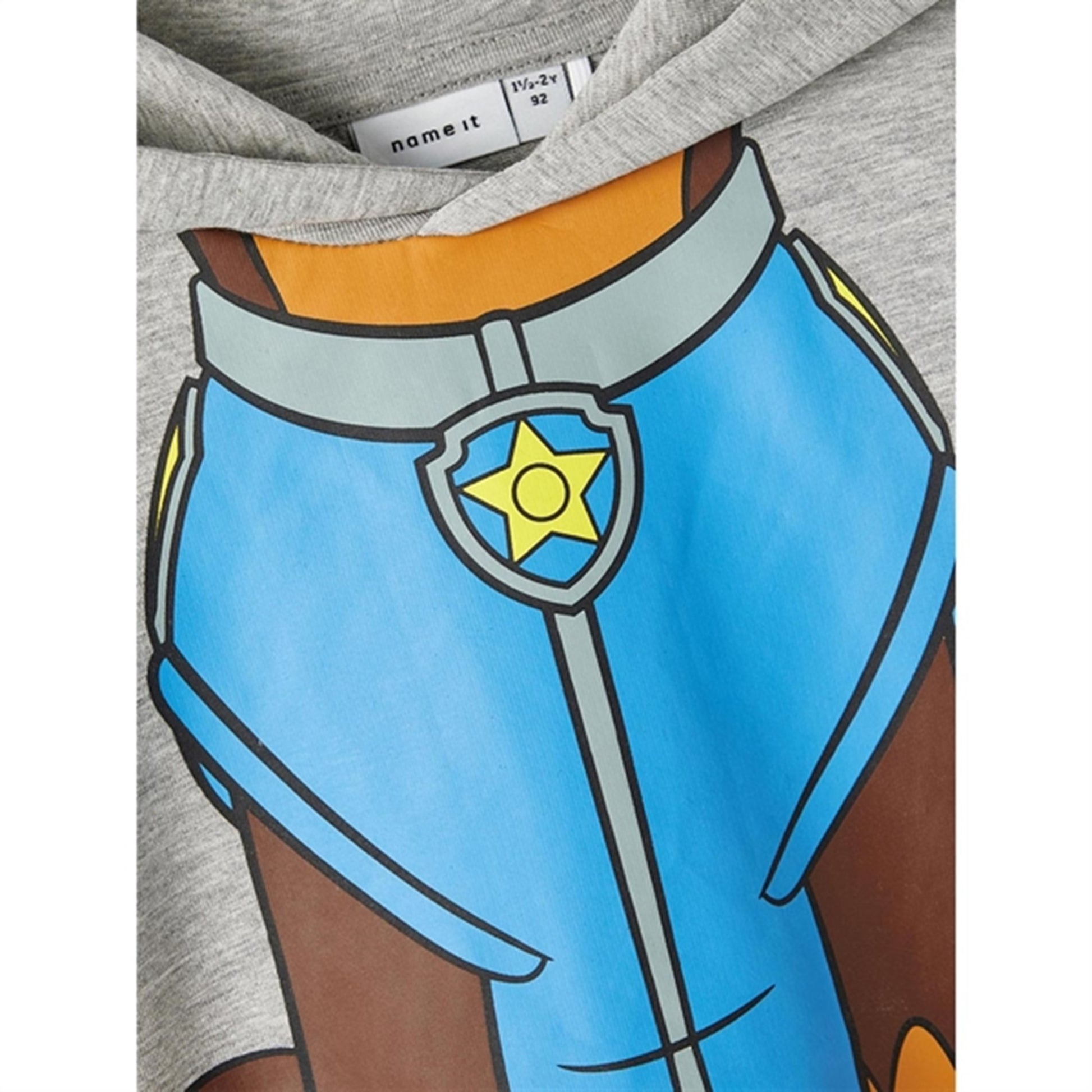 Name it Grey Melange Jatt Paw Patrol Hoodie