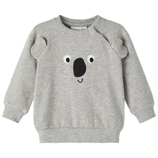 Name it Grey Melange Tolan Sweatshirt