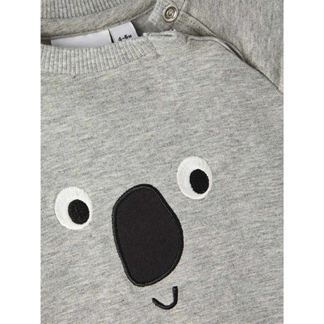 Name it Grey Melange Tolan Sweatshirt