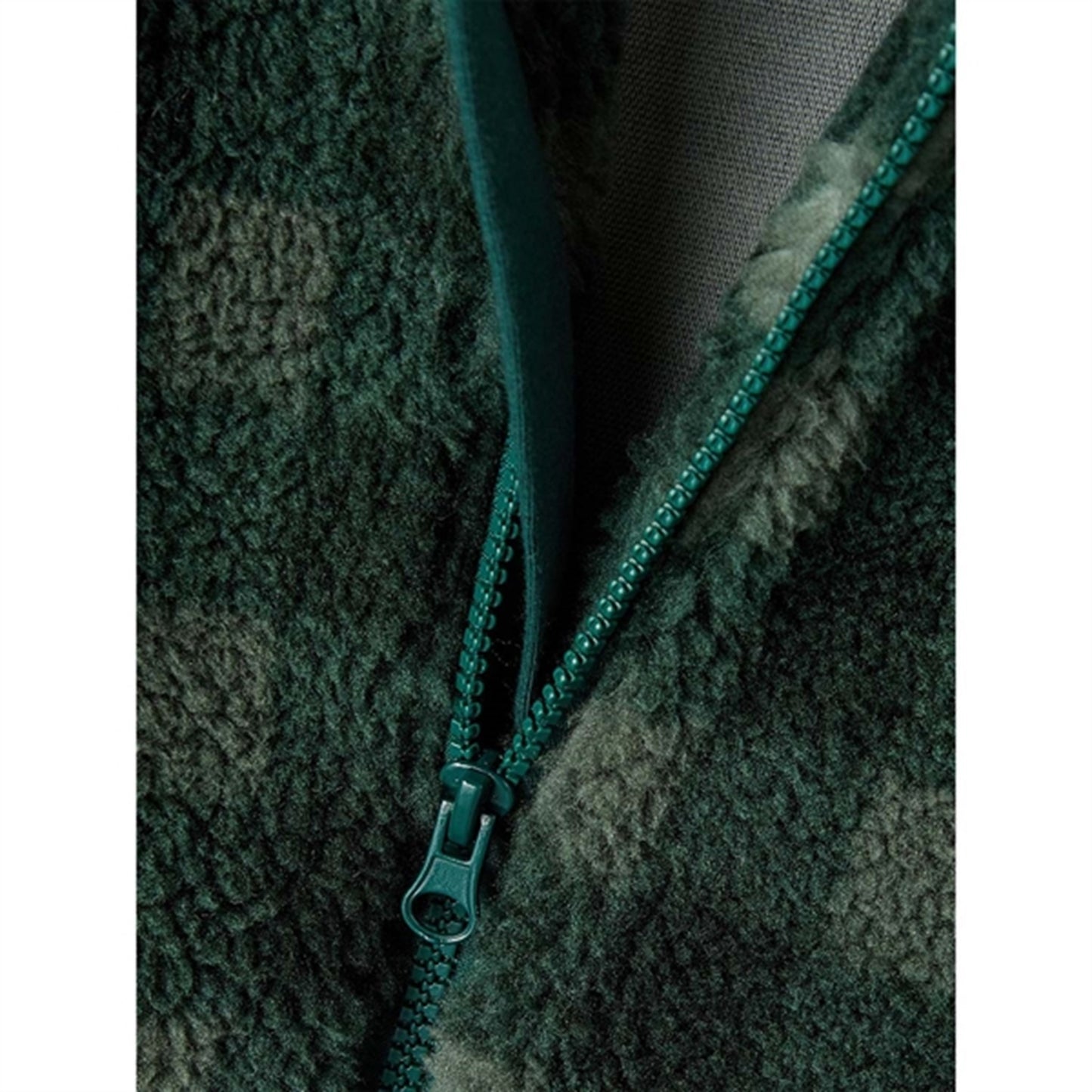 Name it Forest Biome Teddy Zipper Cardigan