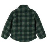Name it Forest Biome Teddy Zipper Cardigan