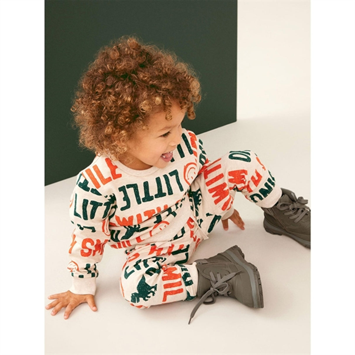 Name it Peyote Melange Tem Sweatshirt
