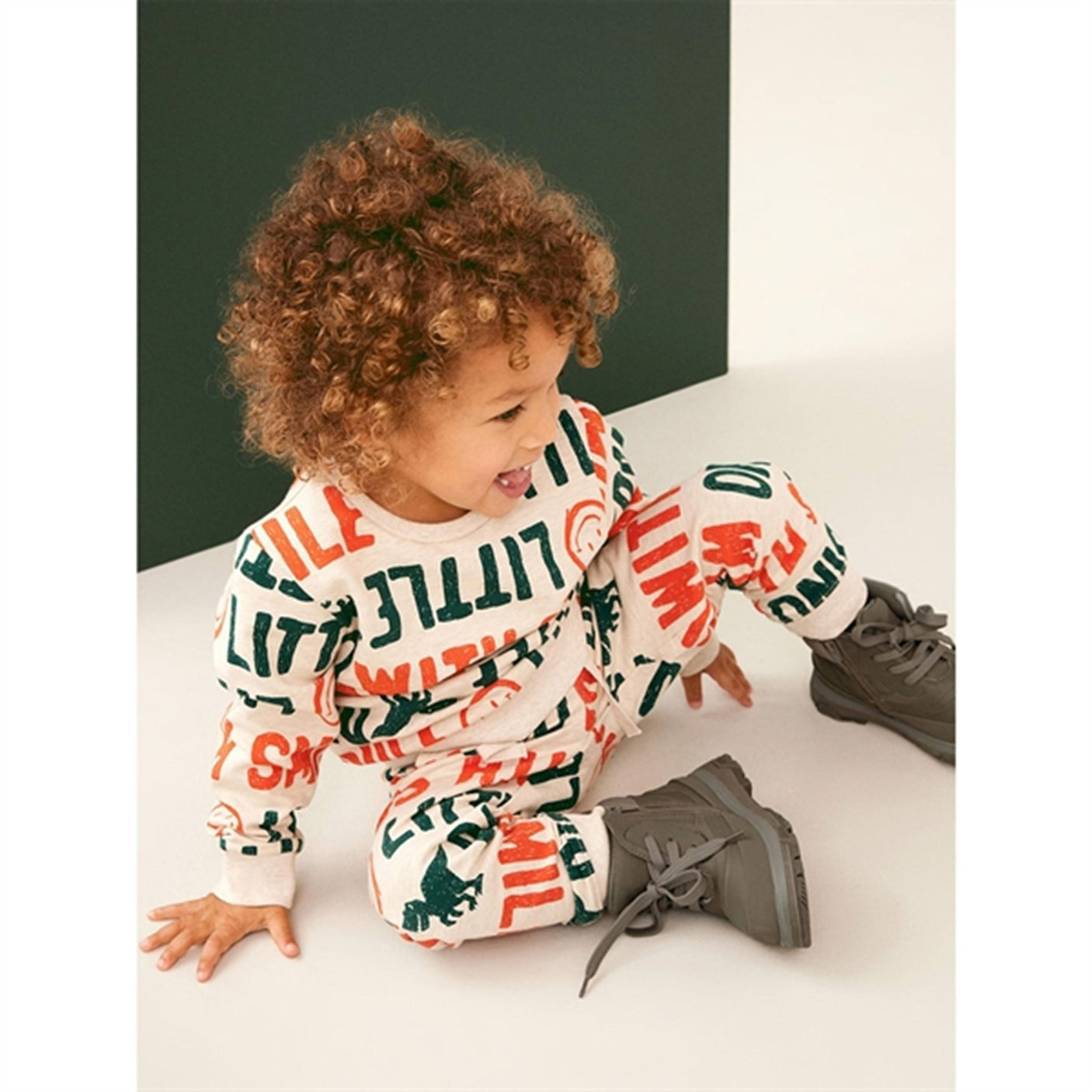 Name it Peyote Melange Tem Sweatshirt