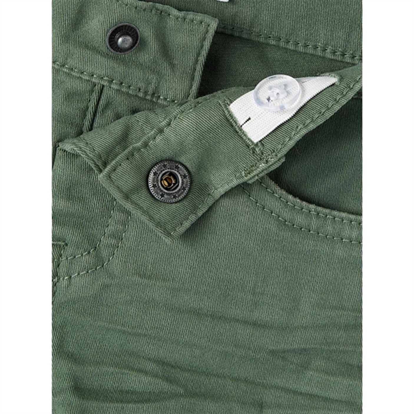 Name it Duck Green Sofus Twill Shorts