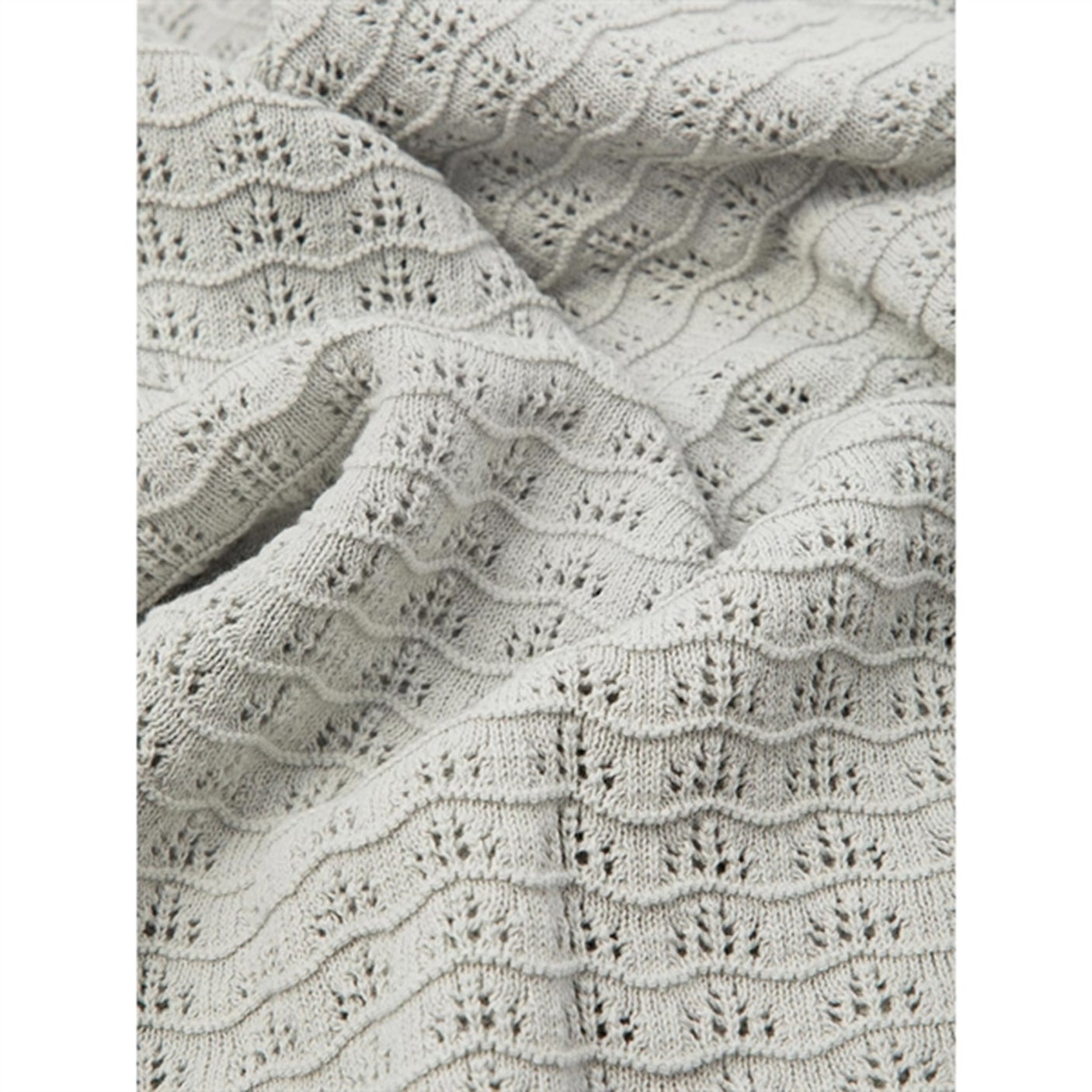 Lil'Atelier Harbor Mist Dova Knit Blanket
