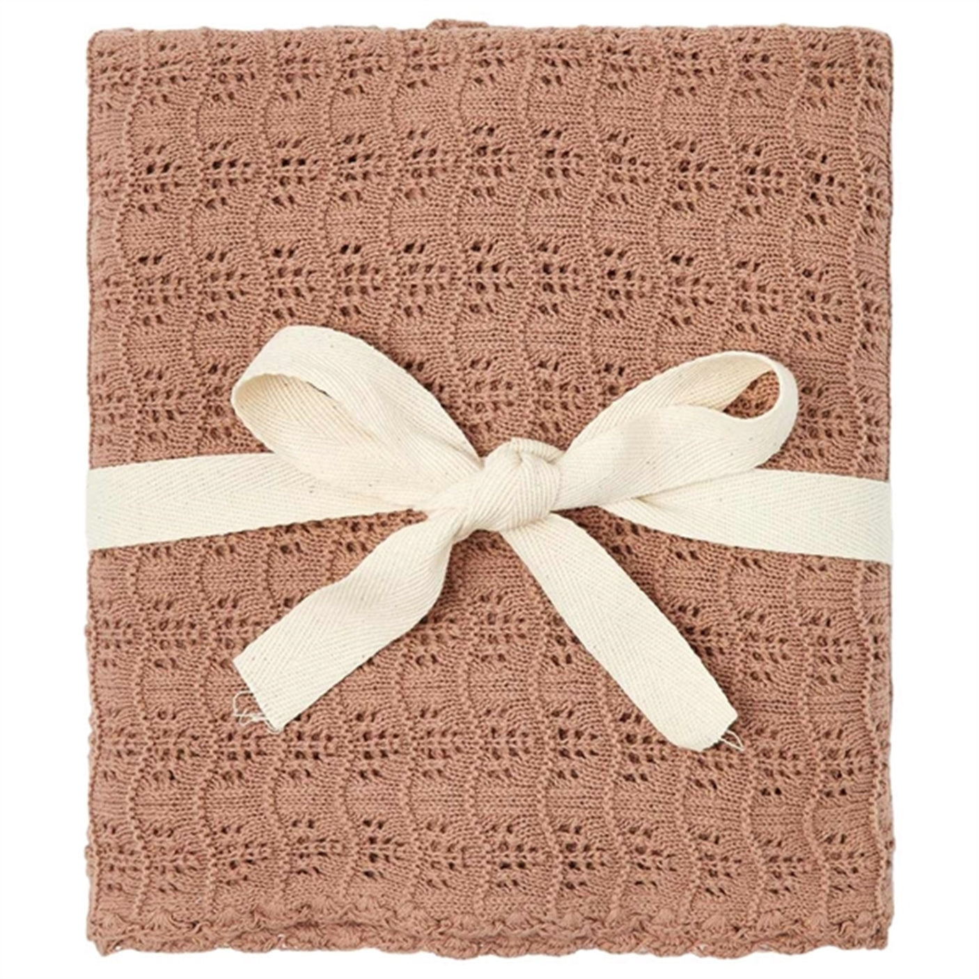 Lil'Atelier Mocha Mousse Dova Knit Blanket