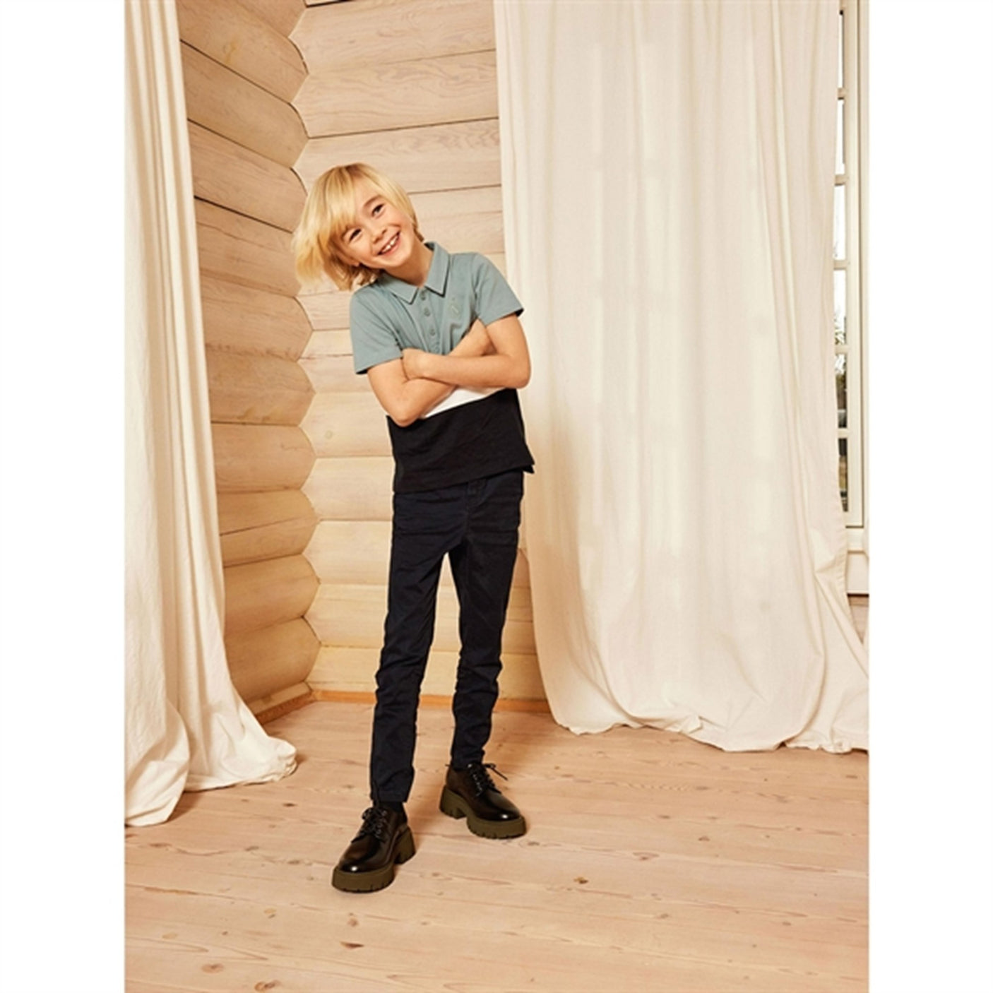 Name it Dark Sapphire Ryan Tapered Chino