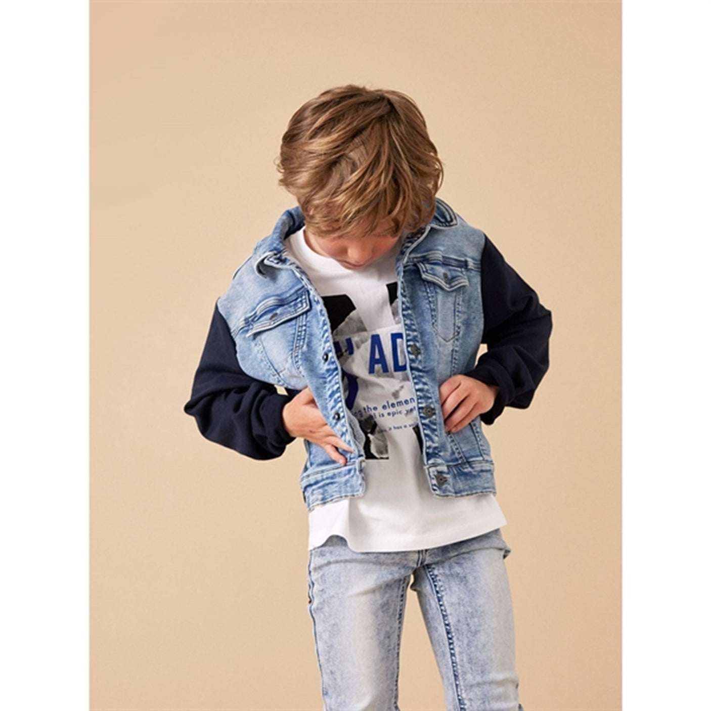 Name it Light Blue Denim Dae Sweat Denim Jacket
