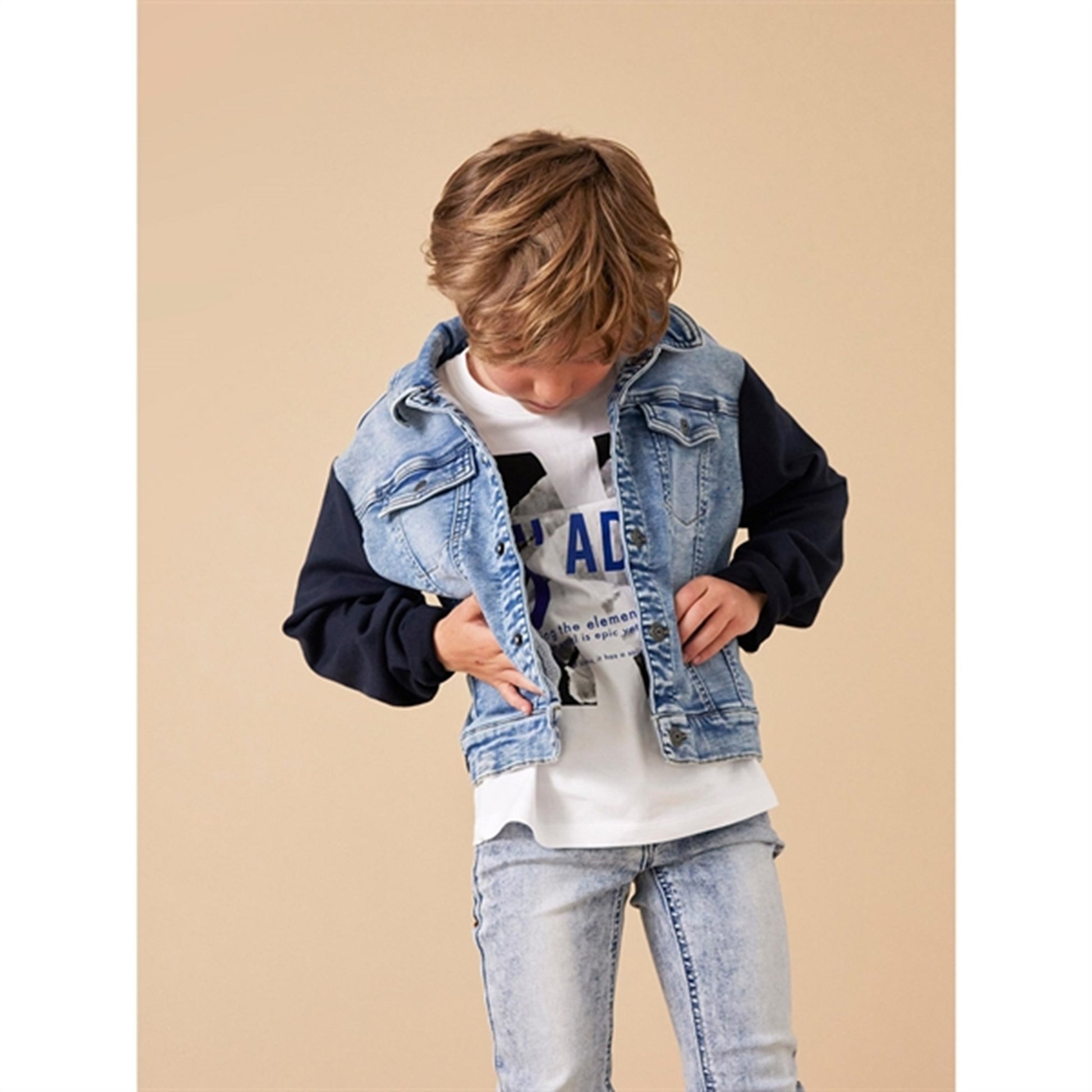 Name it Light Blue Denim Dae Sweat Denim Jacket