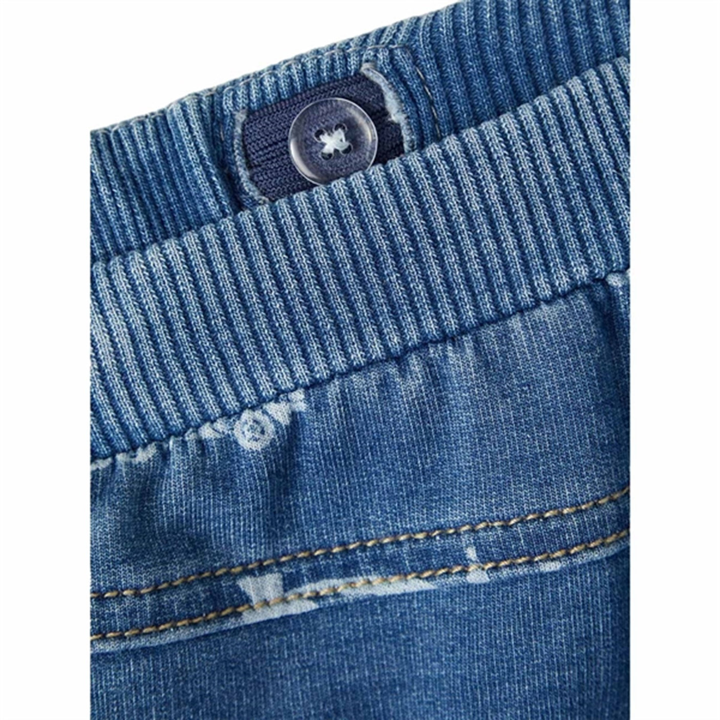 Name it Medium Blue Denim Ben Baggy Denim Sweatpants