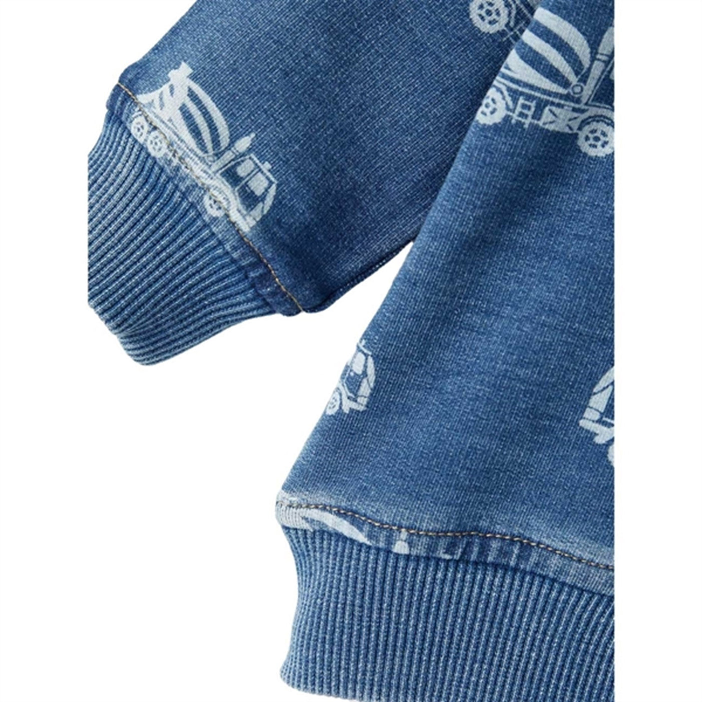 Name it Medium Blue Denim Dann Denim Sweatshirt