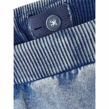 Name it Medium Blue Denim Ryan Jogger Denim Shorts