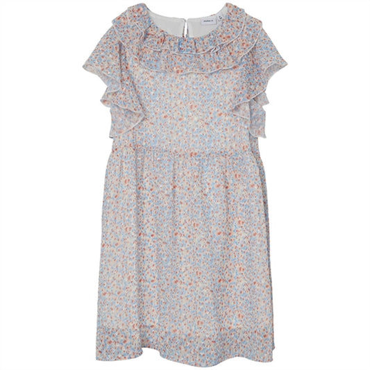 Name it Peach Nectar Fisilk Dress