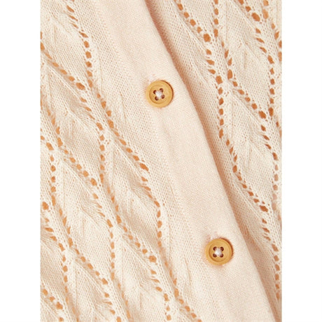 Name it Créme De Pêche Falille Knit Cardigan