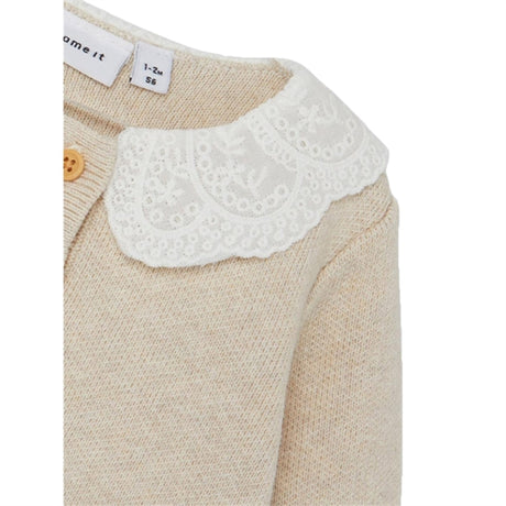 Name it Peyote Melange Famia Knit Cardigan