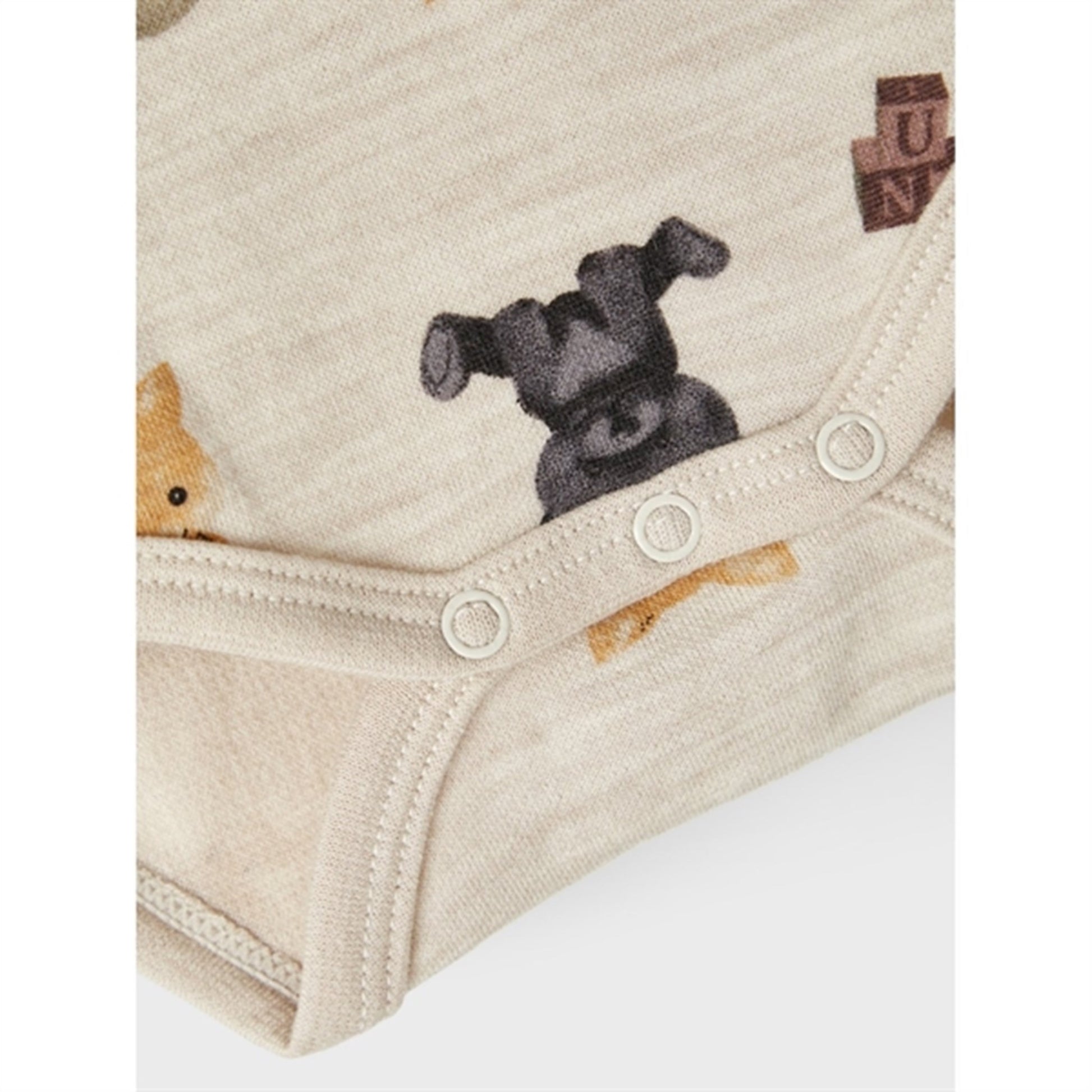 Name it Peyote Melange Wup Wool Body AOP