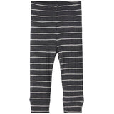 Name it Blue Graphite Stripes Wang Wool Needle Leggings Noos