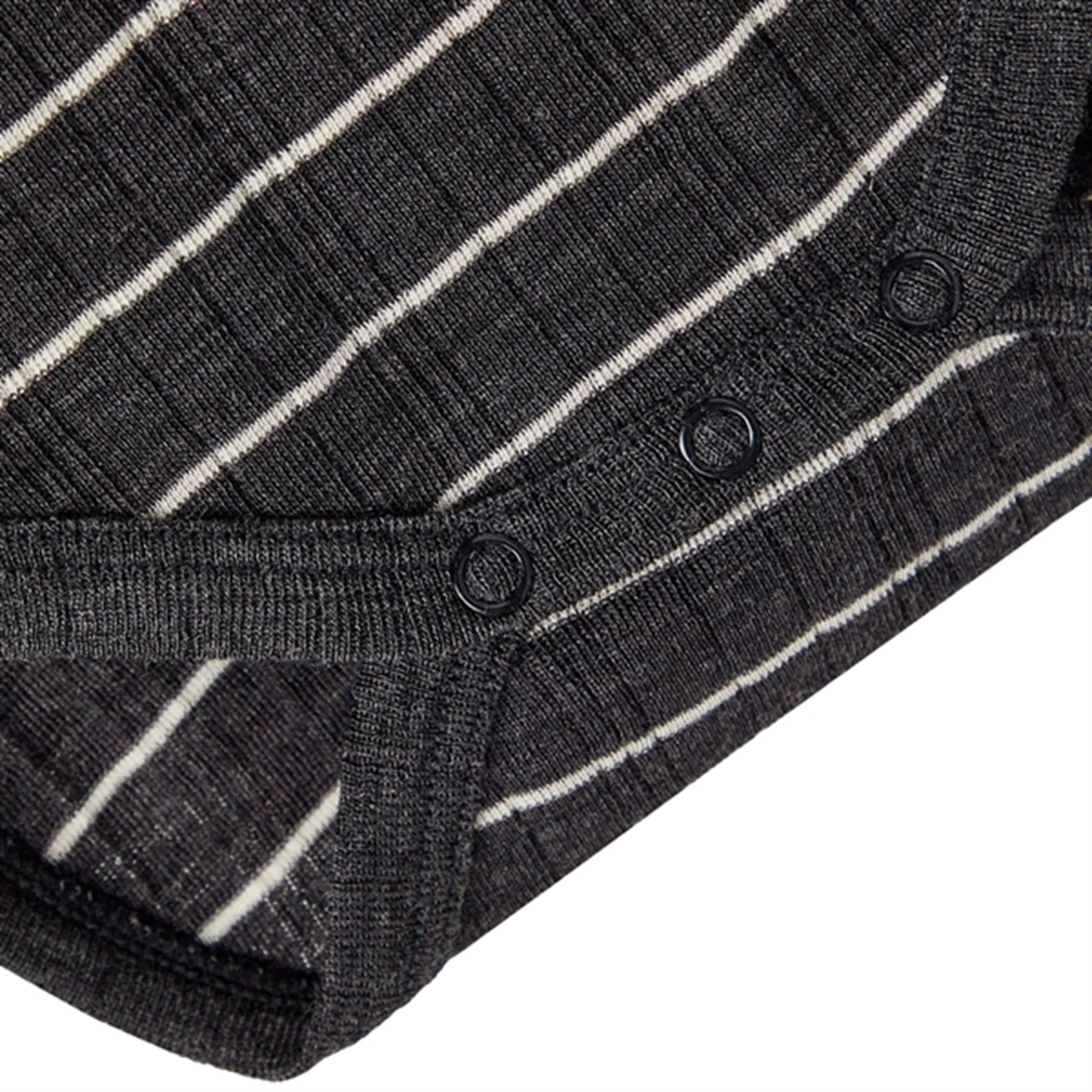 Name it Blue Graphite Stripes Wang Wool Needle Body Noos