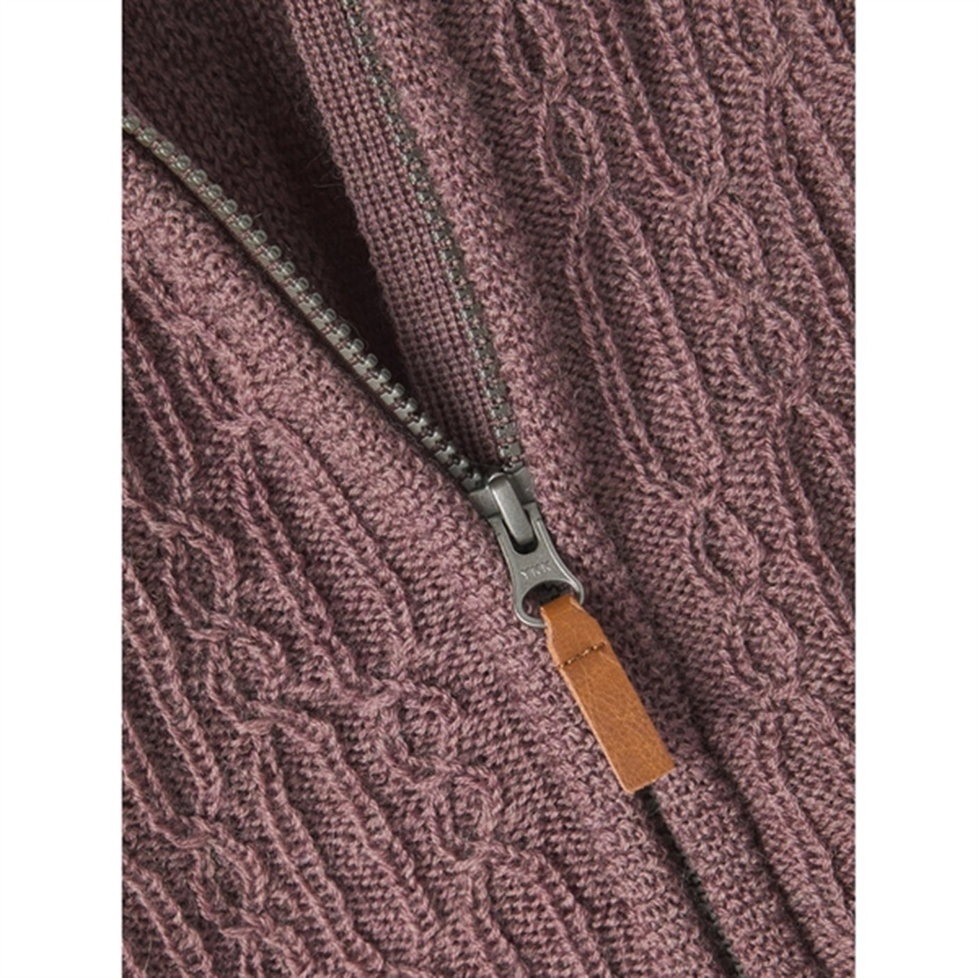 Name it Peppercorn Wrilla Wool Knit Onesie