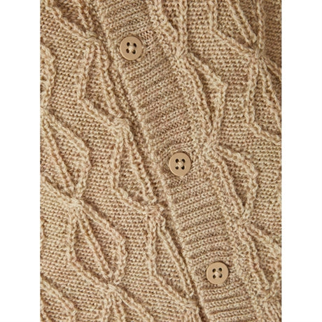 Name it White Pepper Wrilla Wool Knit Cardigan